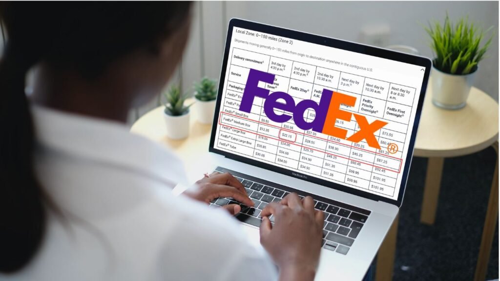 從中國寄往美國的 9 種主要運送方式之運費 7 2. 從中國寄往美國的 FEDEX 運費