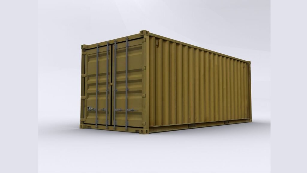 Contenedores de transporte TEU: Definición y capacidad 3 Contenedor seco de 20 pies (DC
