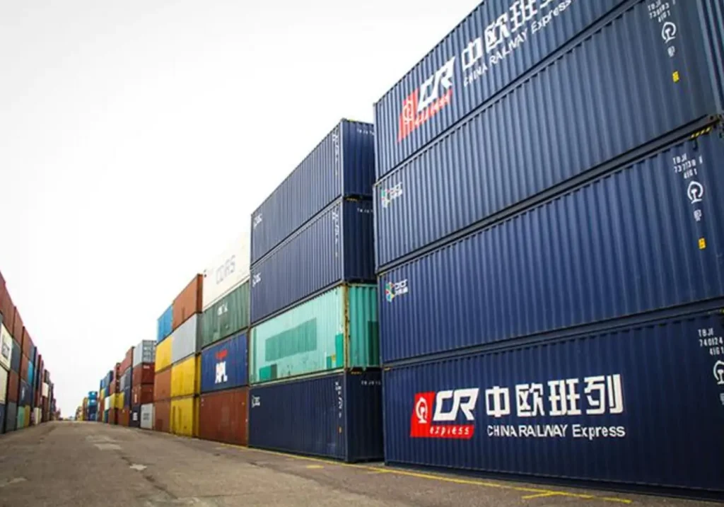 Rail freight time from China to Europe